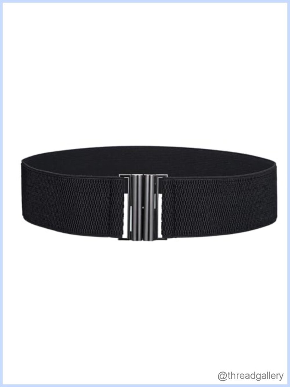 Women's Wide Elastic Cinch Belt Stretchy Nylon Waist Corset for Dress